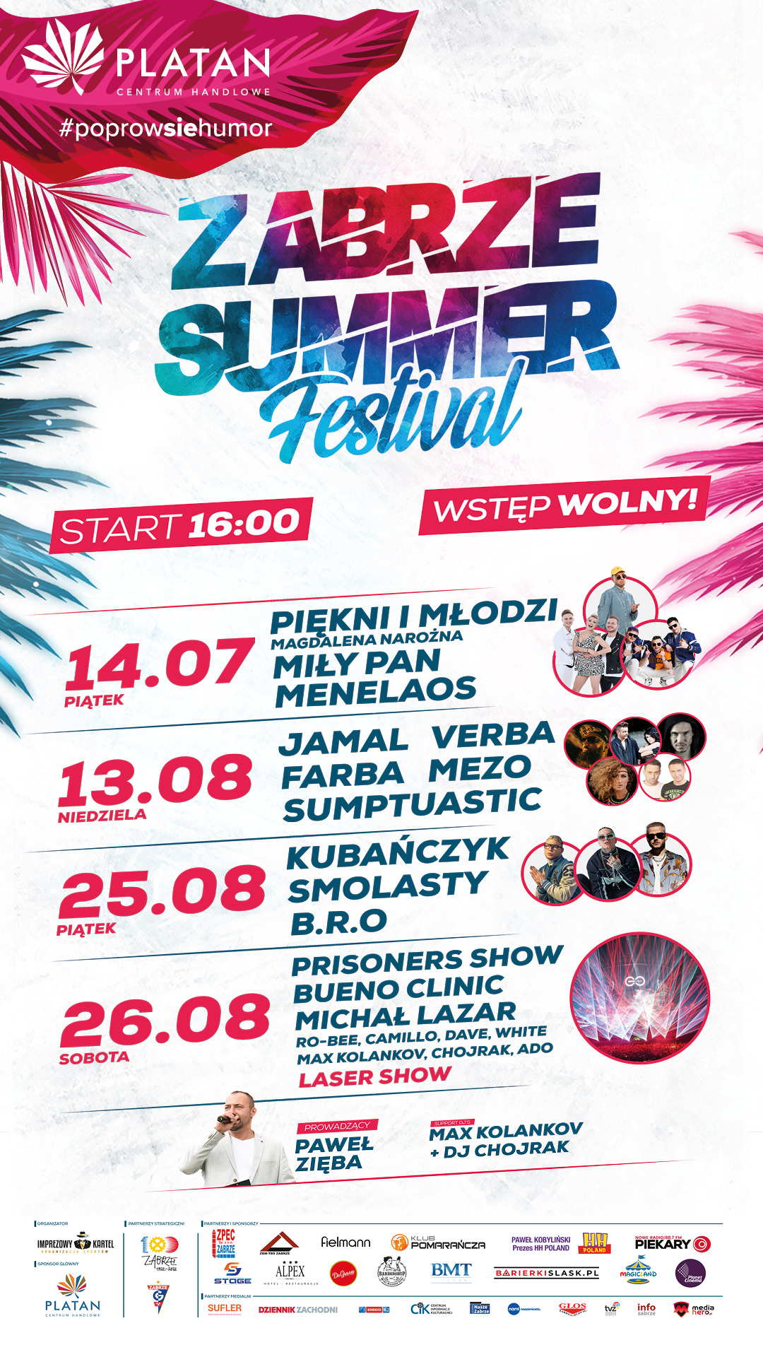 ZABRZE SUMMER FESTIVAL 2023 Platan